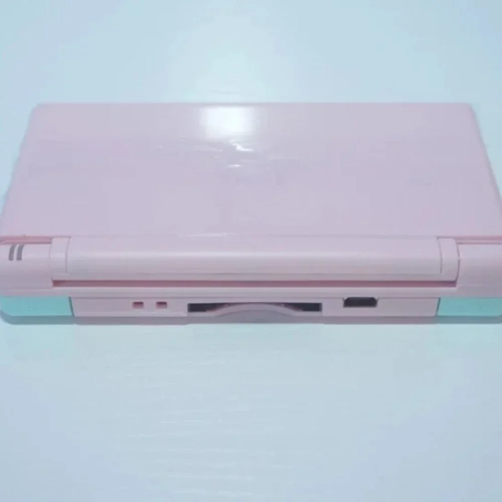 Nintendo DS Lite Cotton Candy Pink and Blue Handheld Videogame System w/ Charger